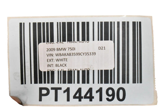 09-15 BMW 750i 750I Front Lower Suspension Sway Bar Anti Roll Stabilizer Oem
