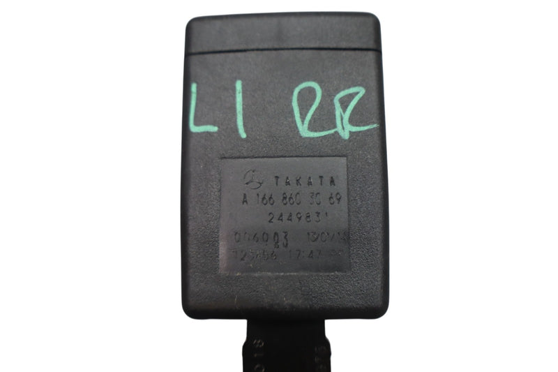 Load image into Gallery viewer, 07-19 Mercedes GLS550 GL450 Rear 3rd Row Right Seat Belt Seatbelt Buckle Oem
