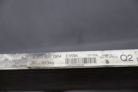 01–06 Mercedes CLK55 AMG W209 AC A/C Air Conditioning Condenser A2035001954 Oem