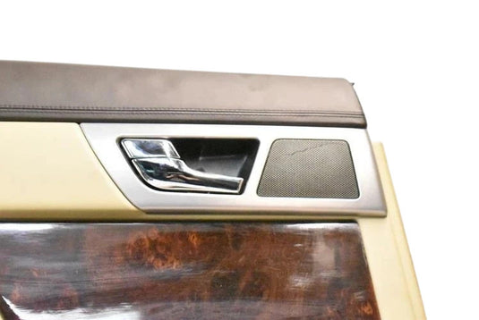 12-15 Jaguar XF XFR Rear Left Interior Door Panel Trim Cover 8X23F274A31A Oem
