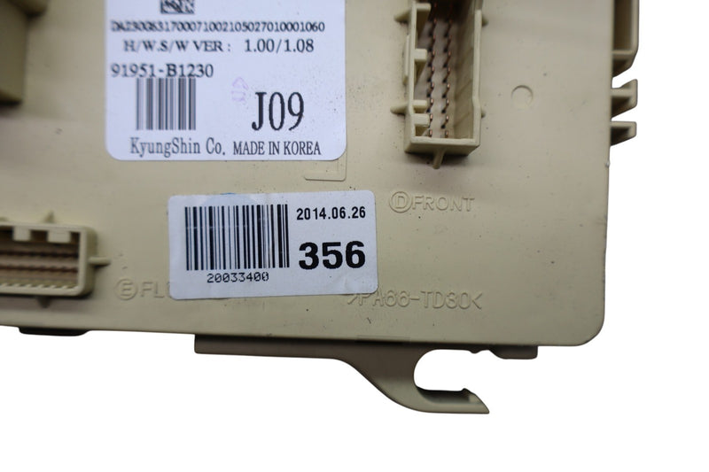 Load image into Gallery viewer, 14-16 Hyundai Genesis Dash Fuse Box Relay Junction Block 91951-B1230 Oem
