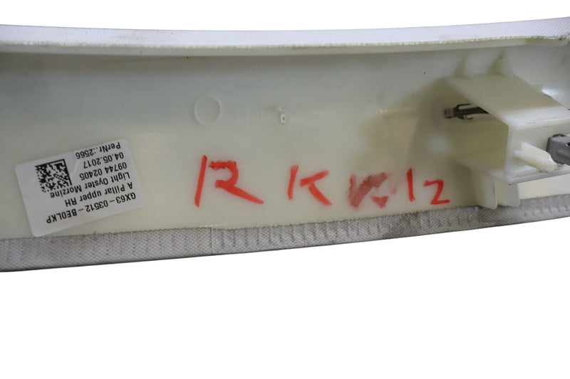 Load image into Gallery viewer, 16-21 Jaguar X260 XF Right Passenger Side Upper A Pillar Trim GX6303512BE Oem

