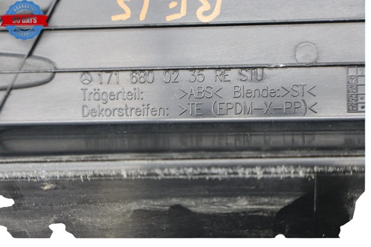 05-11 Mercedes SLK280 R171 Front Right Door Step Sill Cover Trim 1716800235 OEM