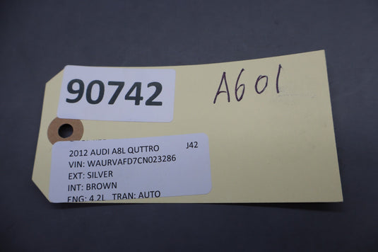 11-18 Audi A8L Quattro Rear Right Passenger Side Door Panel Trim 4H0867420 Oem