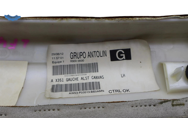 Load image into Gallery viewer, 10-19 Jaguar XJ XJL Front Left Side A Pillar Trim Cover Panel AW93F03513BE Oem

