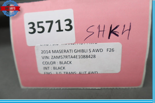 14-20 Maserati Ghibli Front Right Passenger Side Shock Strut Absorber Oem