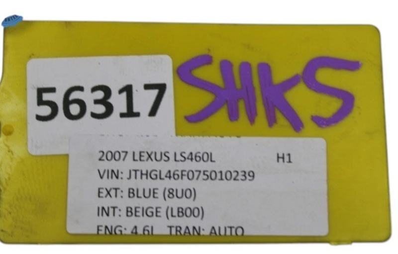 Load image into Gallery viewer, 07-12 Lexus LS460L LS460 Rear Right Side Suspension Strut Impact Absorber Oem
