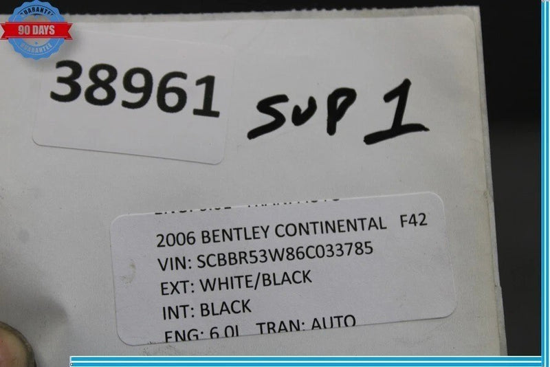 Load image into Gallery viewer, 03-07 Bentley Continental Flying Spur GT Radiator Support Bracket Beam OEM
