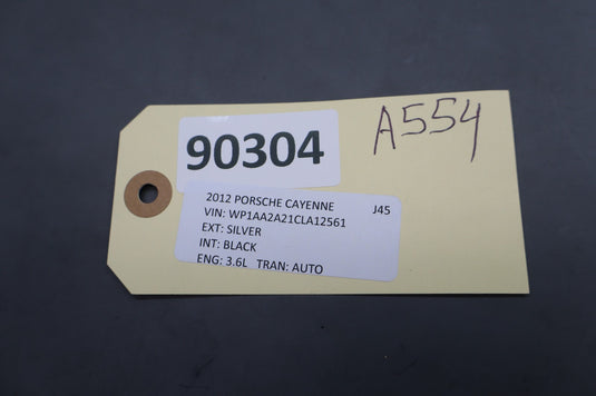 11-18 Porsche Cayenne 958 Rear Left Driver Side Door Arm Rest Panel Oem