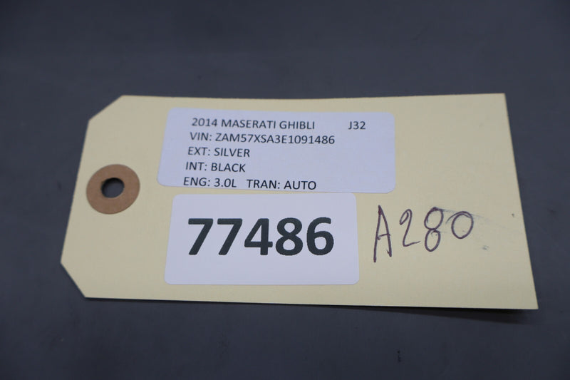 Load image into Gallery viewer, 14-17 Maserati Ghibli Ignition Engine Start Stop Switch Control 670013537 Oem
