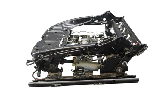 07-15 Audi Q7 Front Left Driver Side Seat Track Rail Frame W/ Motors OEM
