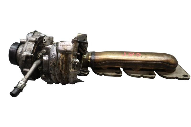 Load image into Gallery viewer, 11-20 Mercedes GL550 M278 Right Side Turbocharger Turbo Charger Manifold Oem
