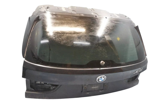 14-18 BMW X5 Rear Trunk Lid Liftgate Tailgate W/ Window Glass 41007378121 Oem