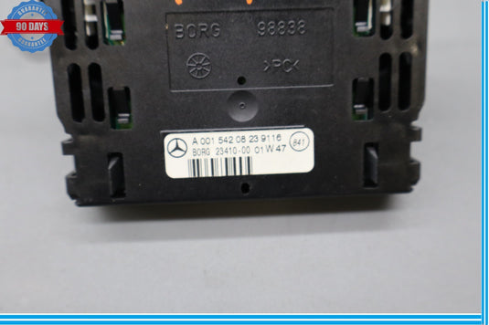 03-06 Mercedes SL600 SL500 SL55 AMG Rear Parktronic Display Buzzer Black Oem