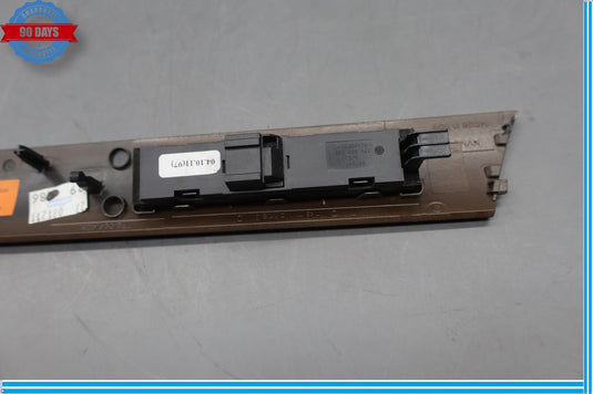 11-17 Volkswagen Touareg Front Left Driver Side Door Trim Panel Wood Oem