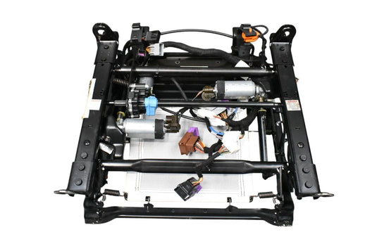 09-13 Maserati Quattroporte Front Left Lower Bottom Seat Rail Frame Black Oem