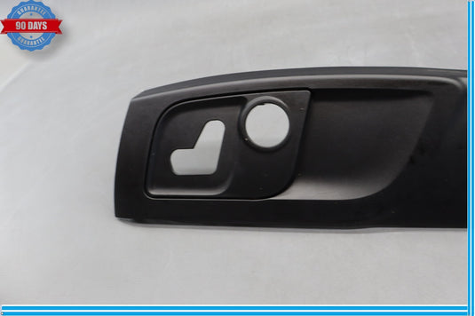 14-22 Maserati Ghibli M157 Front Left Side Seat Switch Cover Trim Black Oem
