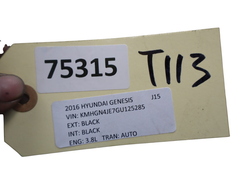 Load image into Gallery viewer, 15-16 Hyundai Genesis Front Left Driver Door Sill Scuff Cover Panel Trim Oem

