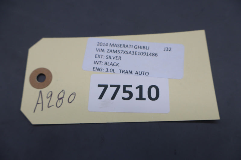 Load image into Gallery viewer, 14-17 Maserati Quattroporte Center Console Shifter Slider Trim Ring Oem
