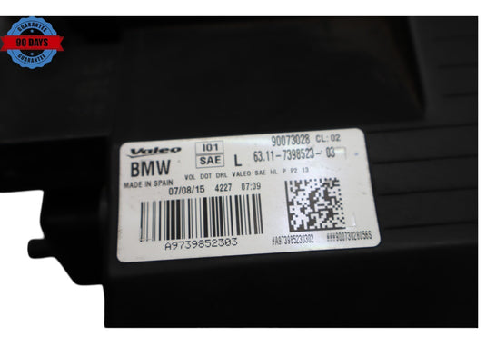 14-17 BMW i3 I01 Hybrid Front Left LED Adaptive Headlight Lamp 63117448391 Oem