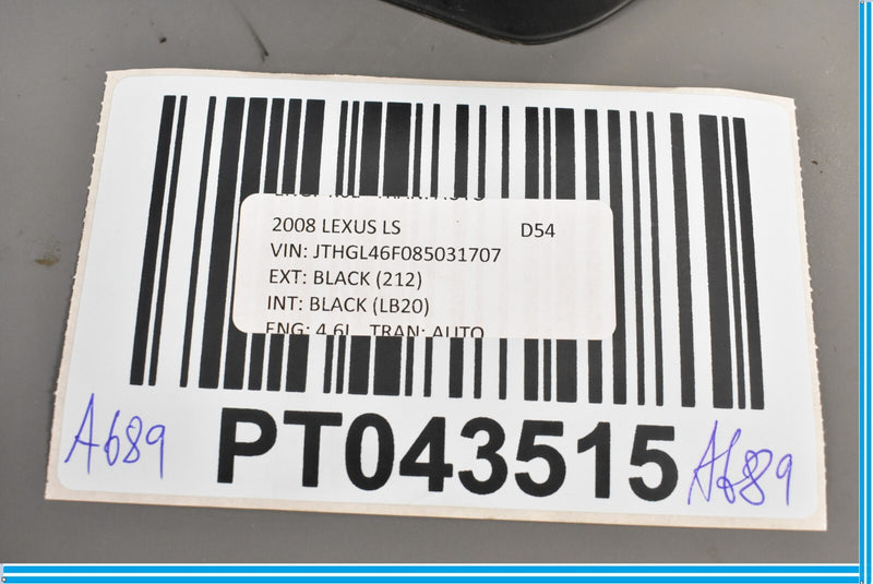 Load image into Gallery viewer, 07-09 Lexus LS460 LS600h Rear Right Trunk Lid Hinge Trim Cover Oem
