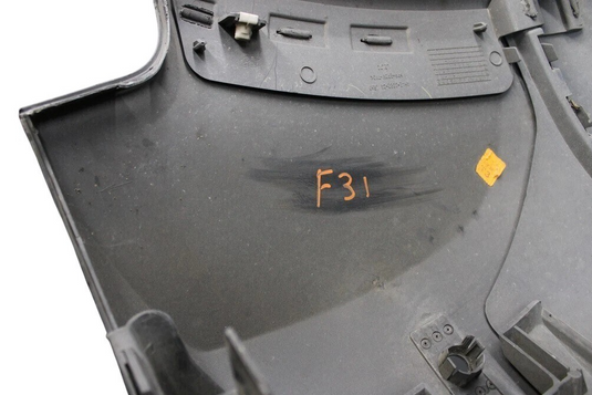 10-12 Land Rover Range Rover Front Bumper Cover Panel Assembly Black LR017330 EM