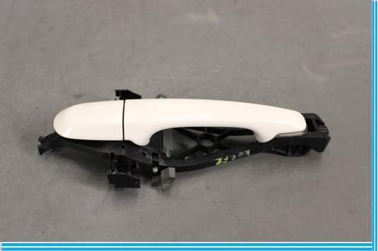 09-15 Jaguar XF Front Right Passenger Side Exterior Door Handle White Oem