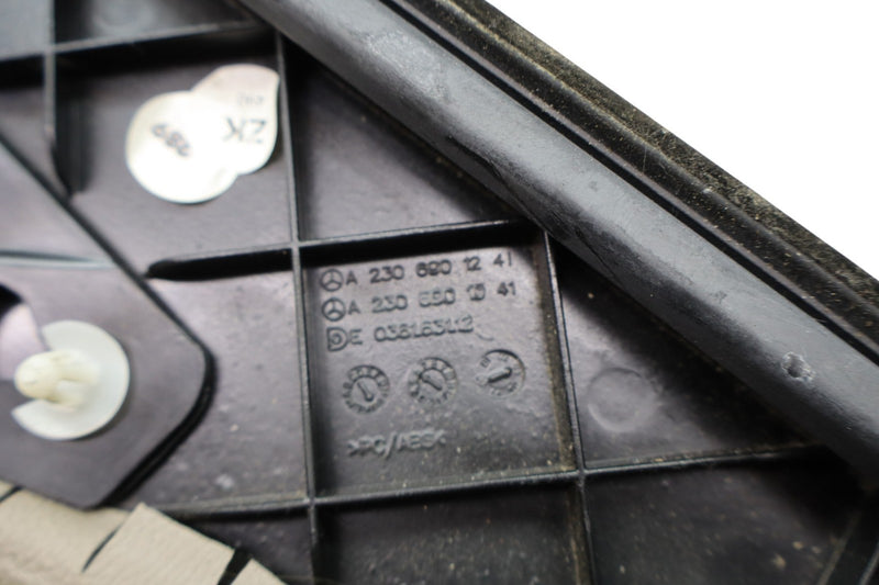 Load image into Gallery viewer, 03-06 Mercedes R230 SL500 SL55 AMG Right Side Edge Cover Trim Flap Panel Oem
