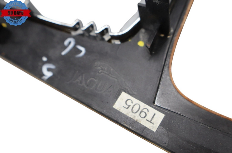 Load image into Gallery viewer, 10-15 Jaguar X150 XK XKR Center Console Shifter Bezel Trim Wood Grain Oem
