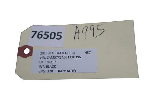 14-18 Maserati Ghibli Center Dashboard Instrument Panel Analog Clock Oem