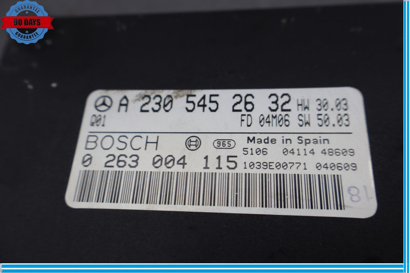 Load image into Gallery viewer, 03-06 Mercedes R230 SL500 Park Parking Assist Control Module A2305452632 Oem
