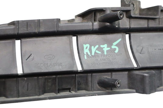 15-16 Hyundai Genesis Front Bumper Right Side Fog Light Trim Molding Bracket Oem
