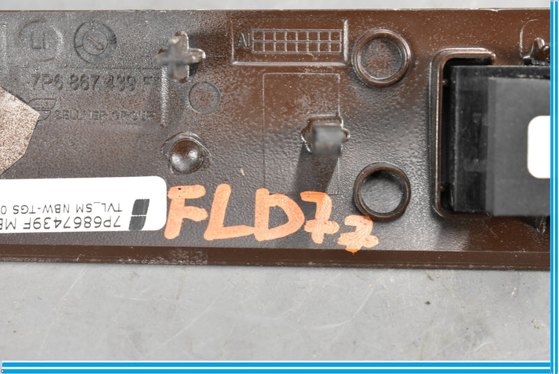 Load image into Gallery viewer, 11-17 Volkswagen VW Touareg Front Left Driver Side Door Trim Panel Wood Oem
