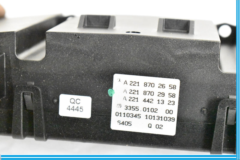 Load image into Gallery viewer, 07-13 Mercedes W221 S550 CL550 S63 AMG A/C AC Heater Climate Control Switch OEM
