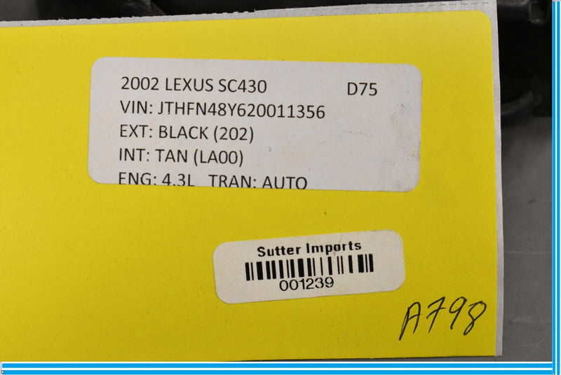 Load image into Gallery viewer, 02-10 Lexus SC430 Front Hood Latch Lock Bracket Actuator Oem

