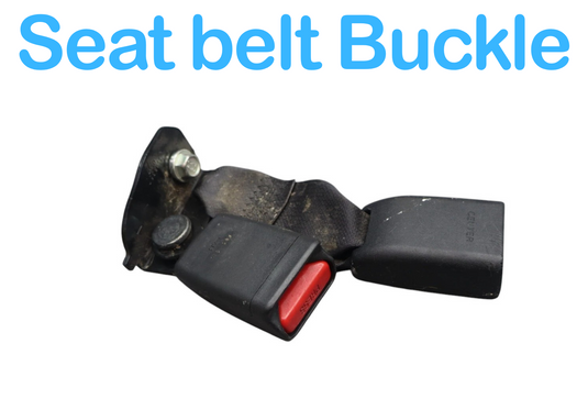 15-17 Hyundai Genesis G80 Rear Center Seat Belt Dual Buckle Black 89840B1000 Oem