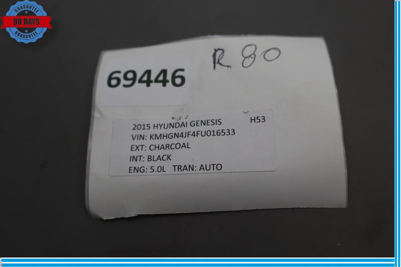 Load image into Gallery viewer, 17-20 Genesis G80 Front Left Driver Side Fender Seal Trim Ledge Cover Oem
