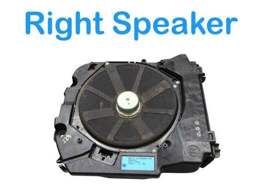 11-15 BMW 528i 535i 550i F10 Front Right Side Floor Speaker Subwoofer Black Oem