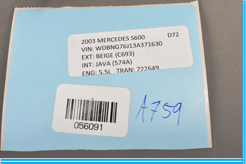 Load image into Gallery viewer, 03-06 Mercedes S600 Wires Bracket on the Amplifier Front Bumper Oem
