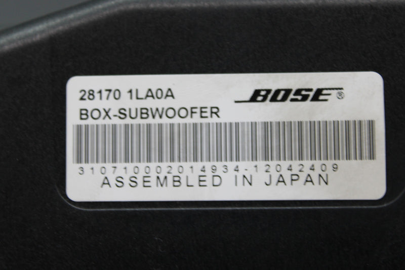 Load image into Gallery viewer, 11-24 Infiniti QX56 QX80 Rear Audio Subwoofer Sub Woofer Bose 281701LA0A Oem
