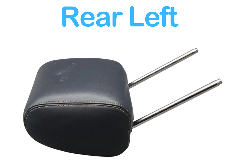 Load image into Gallery viewer, 10-18 Jaguar XJ XJL X351 Rear Right Side Headrest Head Rest Black C2D6576 Oem
