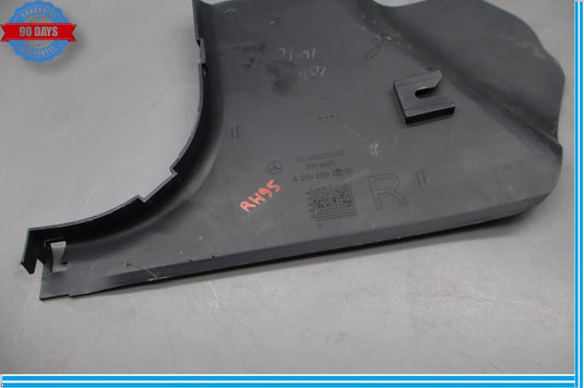 08-15 Mercedes C250 GLK350 W204 Front Right Side Kick Panel Trim Cover Oem