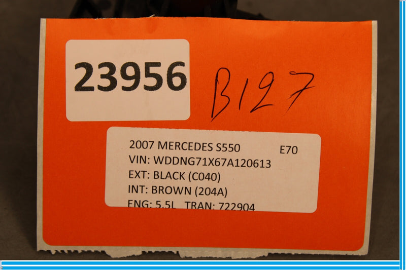 Load image into Gallery viewer, 07-13 Mercedes W221 S550 CL600 Rear Trunk Lid Cylinder Lock Latch Assembly OEM
