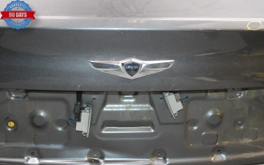 15-16 Hyundai Genesis Rear Trunk Lid Shell Panel Assembly Black 69200-B1020 OEM