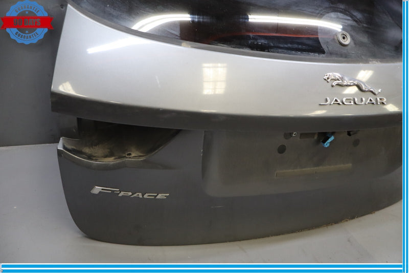 Load image into Gallery viewer, 17-20 Jaguar X761 F-Pace Rear Trunk Lid Liftgate Tailgate Hatch Shell Gray Oem
