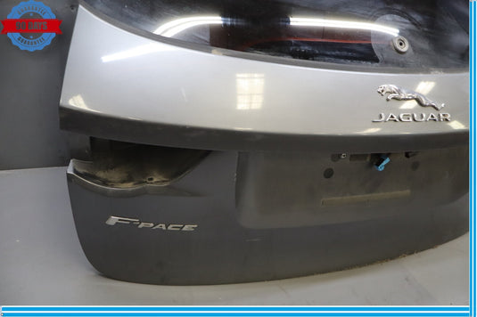 17-20 Jaguar X761 F-Pace Rear Trunk Lid Liftgate Tailgate Hatch Shell Gray Oem