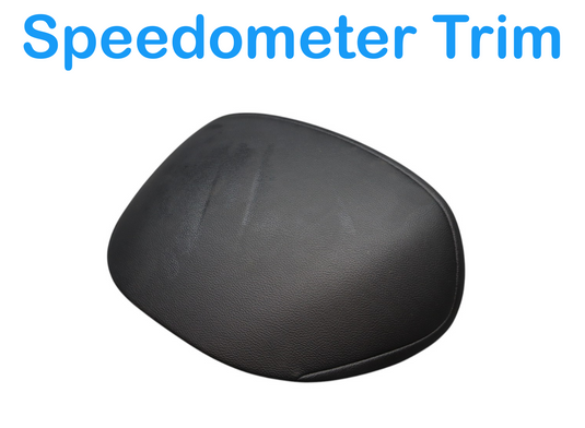 14-17 Maserati Ghibli Dash Gauge Speedometer Trim Pad Cover Black 6700184890 Oem