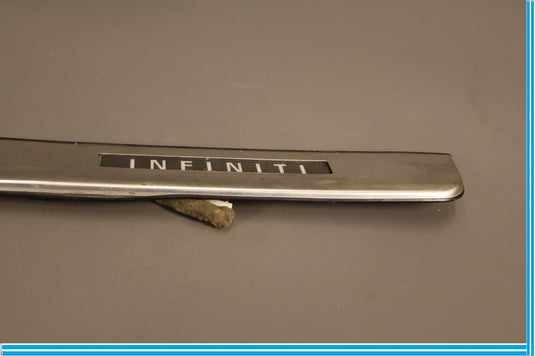 11-17 Infiniti QX56 QX80 Front Left Driver Side Sill Scuff Illuminated Plate Oem