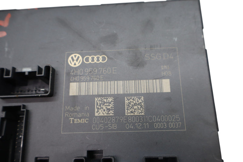 Load image into Gallery viewer, 11-18 Audi A8L Quattro Front Right Side Seat Control Module Unit ECU Oem

