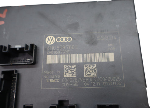 11-18 Audi A8L Quattro Front Right Side Seat Control Module Unit ECU Oem